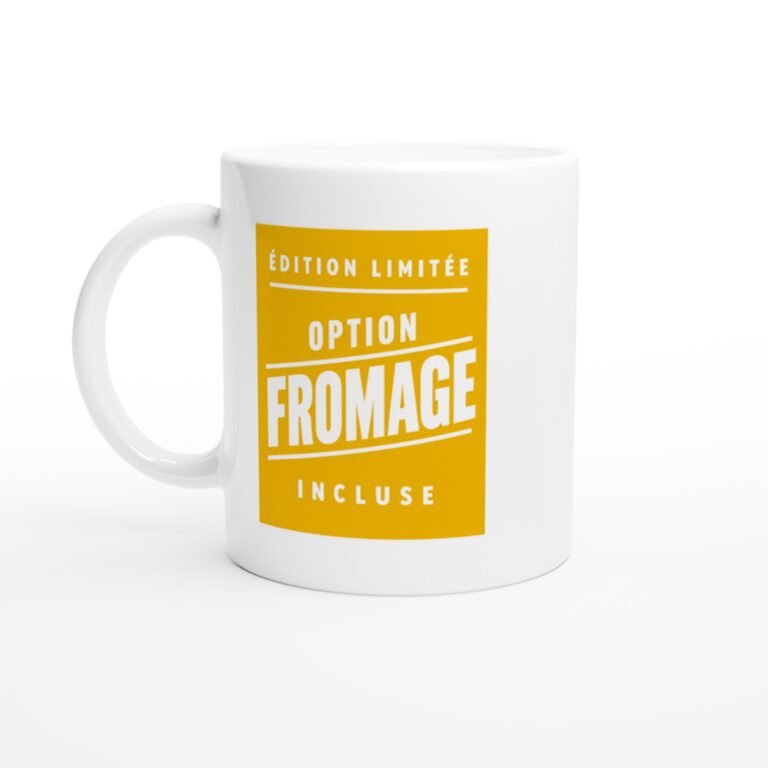 Mug Édition Limitée Option Fromage Incluse