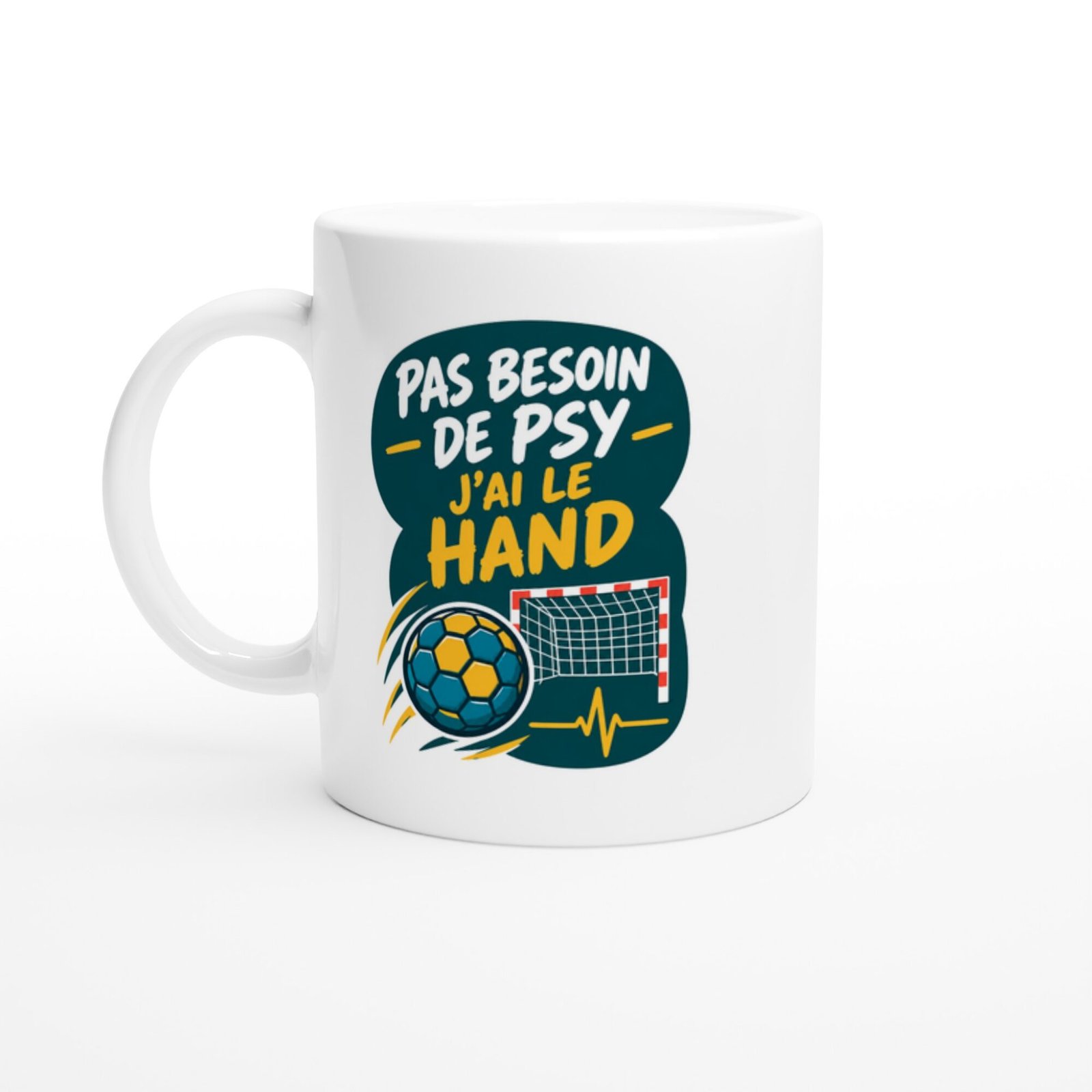 Mug Handball Pas Besoin De Psy J&rsquo;Ai Le Hand