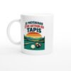 Mug Billard Je Préférerais Être Autour Du Tapis