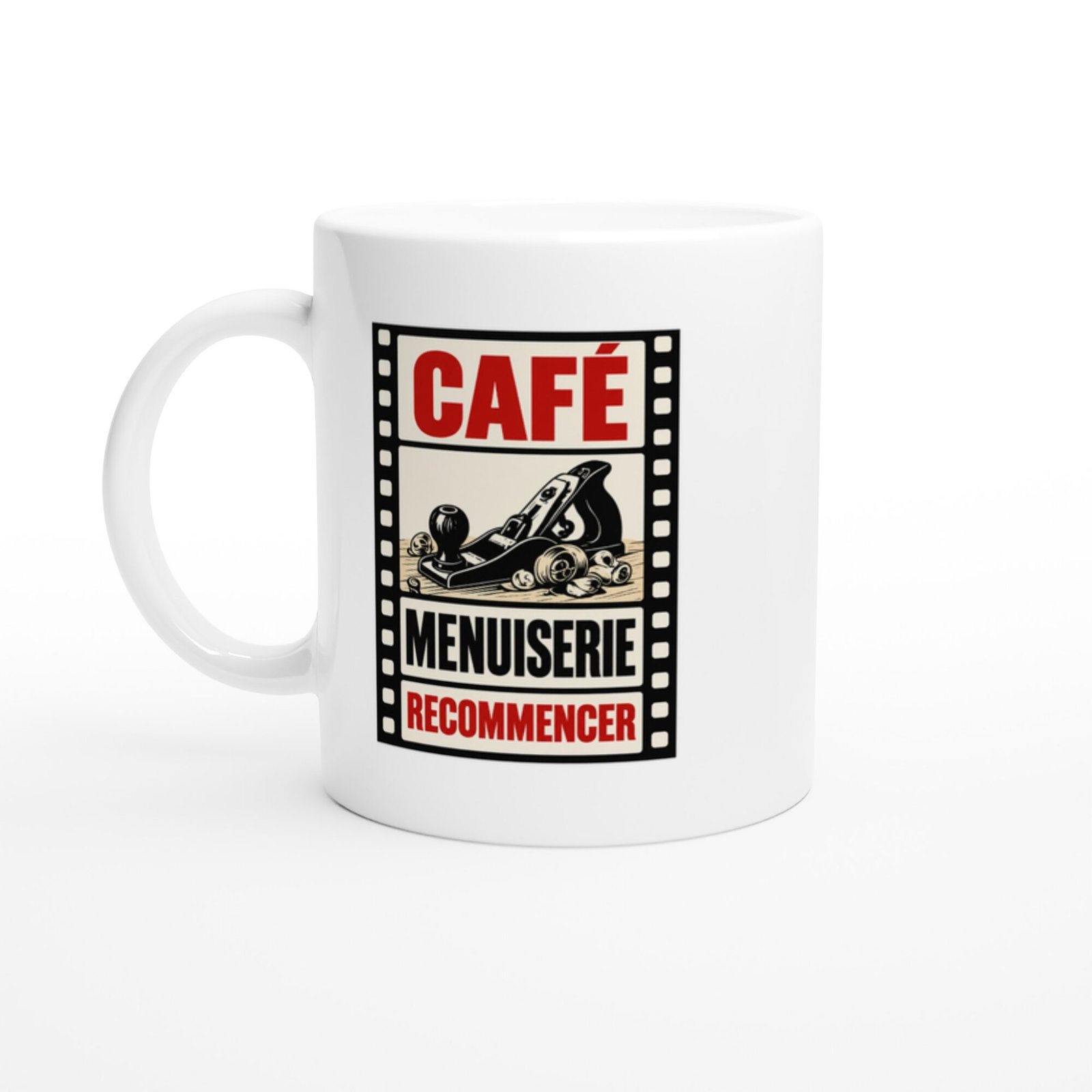 Mug Café Menuiserie Recommencer