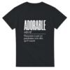 T shirt Adorable Personne à Qui On Pardonne Tout Dès Qu&rsquo;Il Sourit