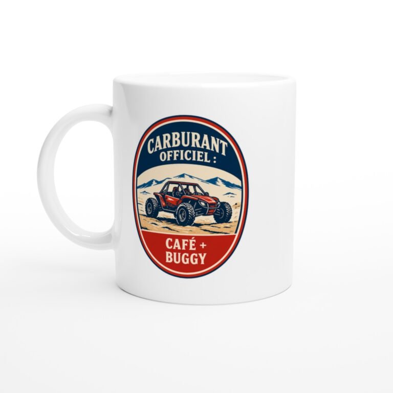 Mug Carburant Officiel Café + Buggy