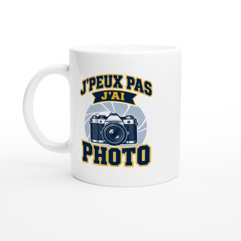 Mug J'Peux Pas J'Ai Photo
