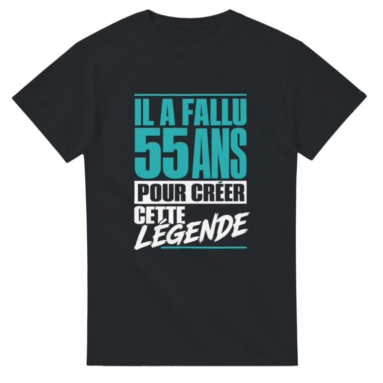 T shirt Il A Fallu 55 Ans pour Créer Cette Légende