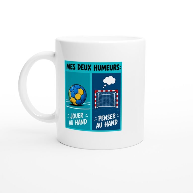 Mug Handball Mes Deux Humeurs Jouer Au Hand Penser Au Hand