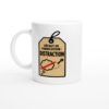 Mug Défaut de Fabrication Distraction Œillet Rouge