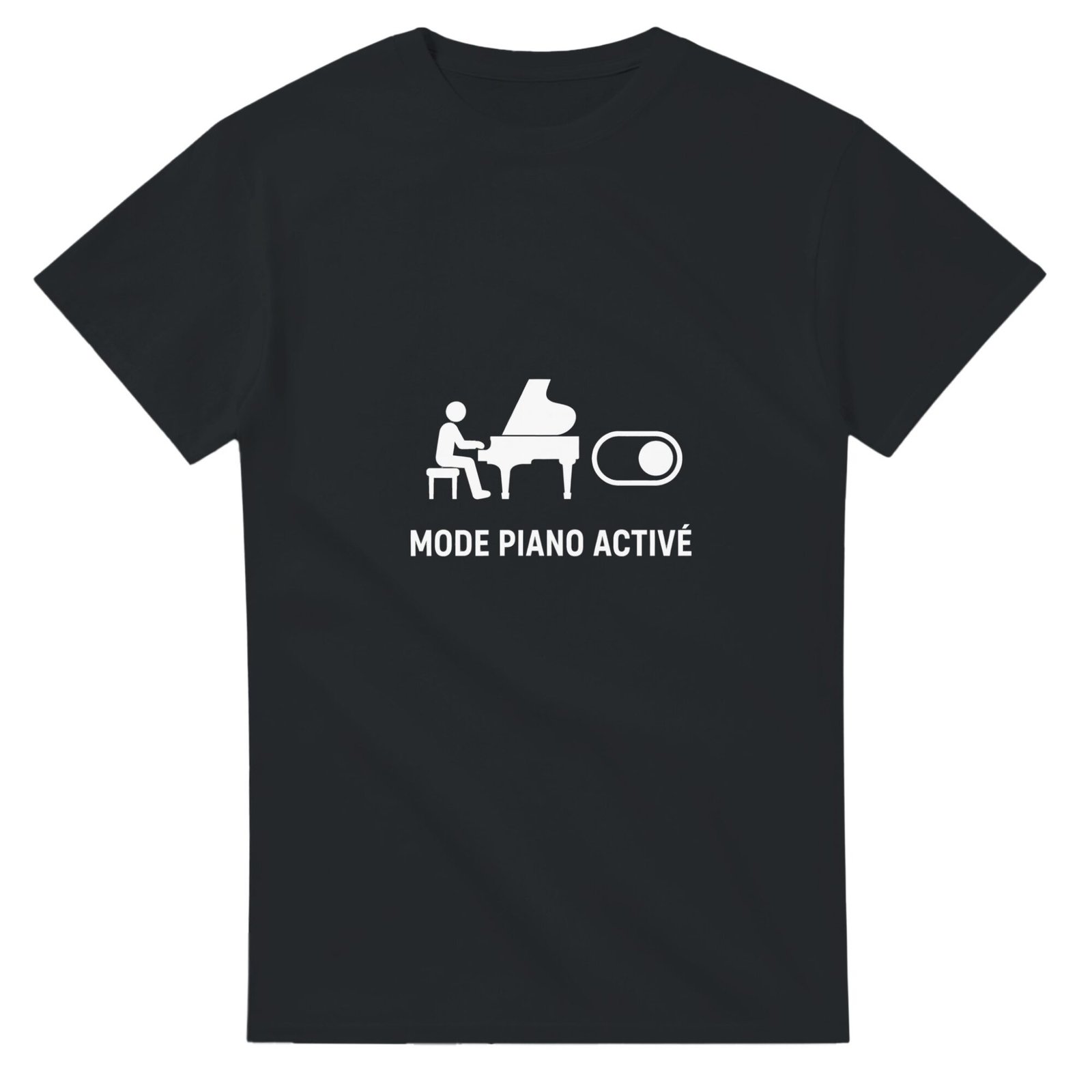 T shirt Mode Piano Activé