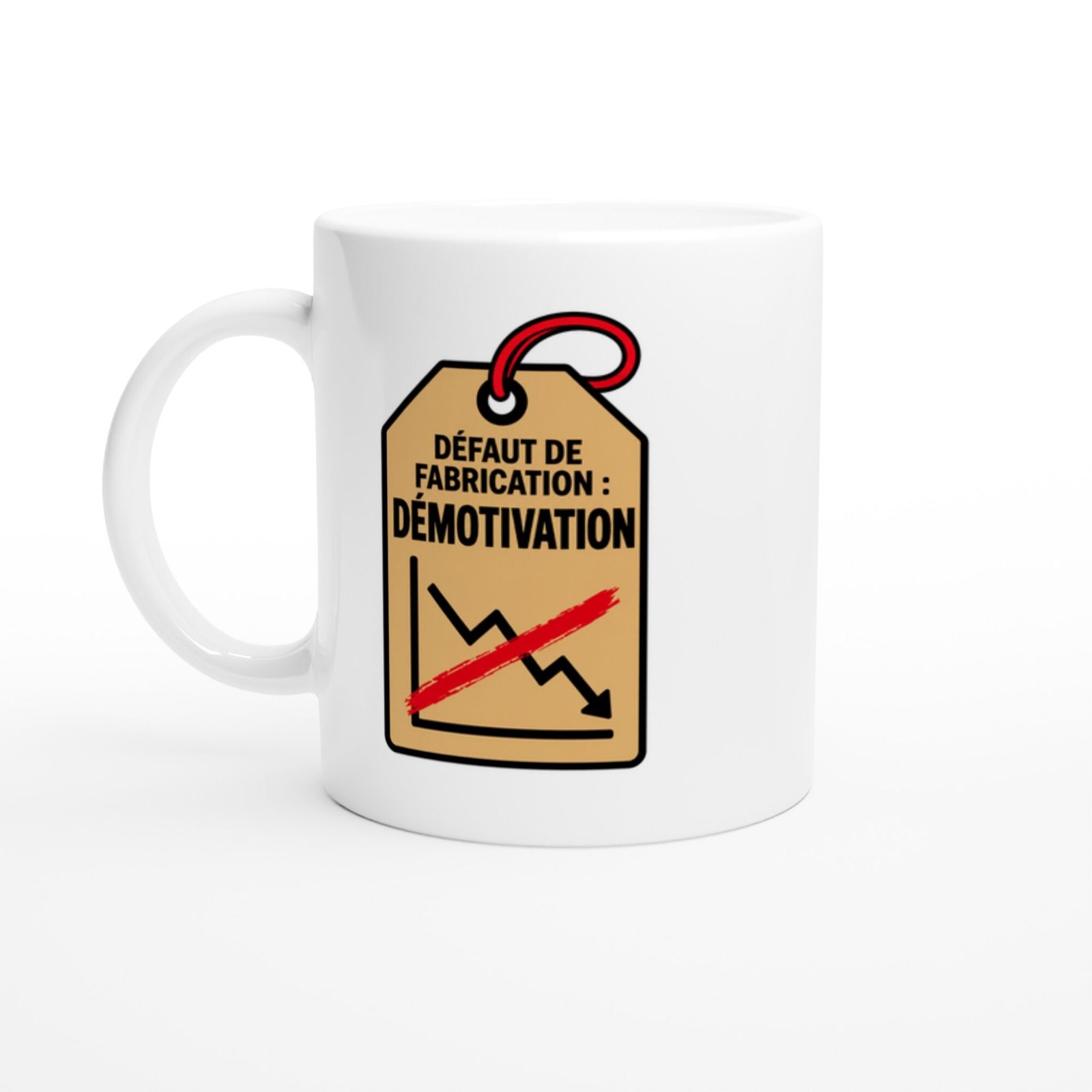 Mug Défaut de Fabrication Démotivation