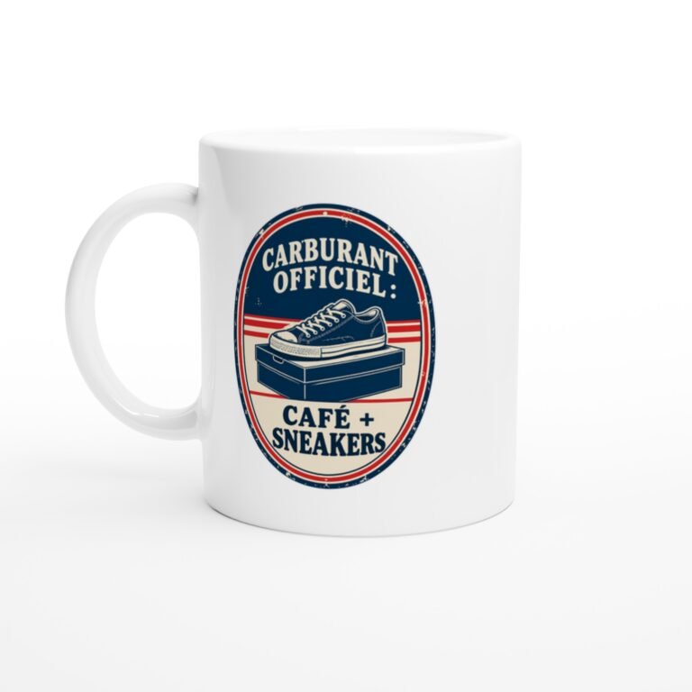 Mug Carburant Officiel Café + Sneakers