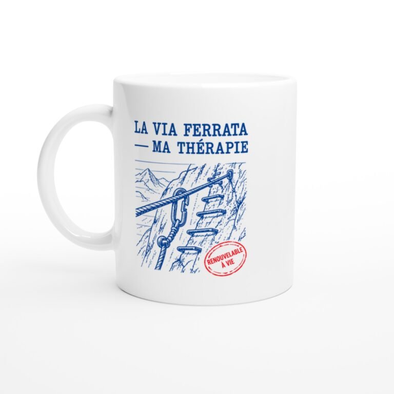 Mug Via Ferrata Ma Thérapie