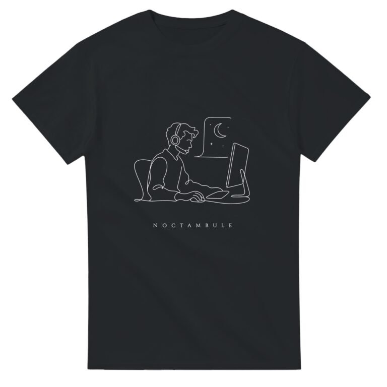 T shirt Noctambule