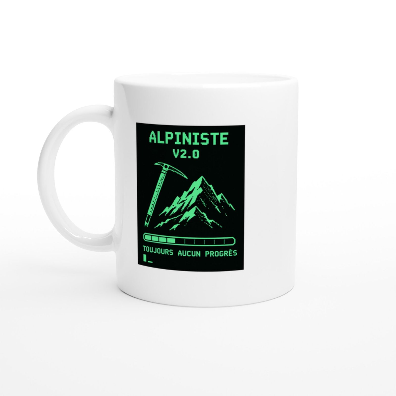 Mug Alpiniste V2.0 Toujours Aucun Progrès