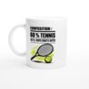 Mug Composition 60 % Tennis 40 % Coups Droits Ratés