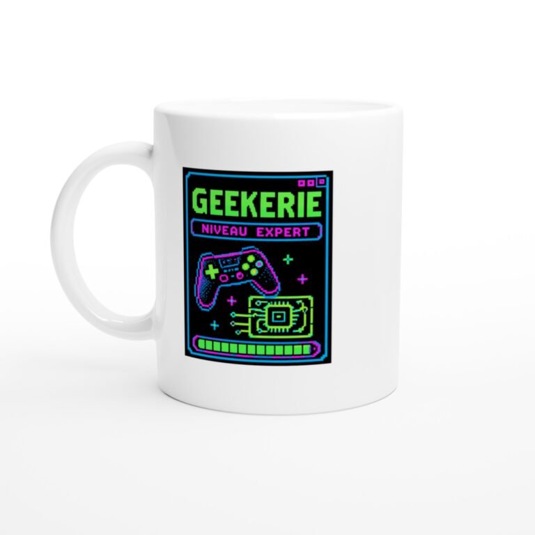 Mug Geekerie Niveau Expert Bandeau
