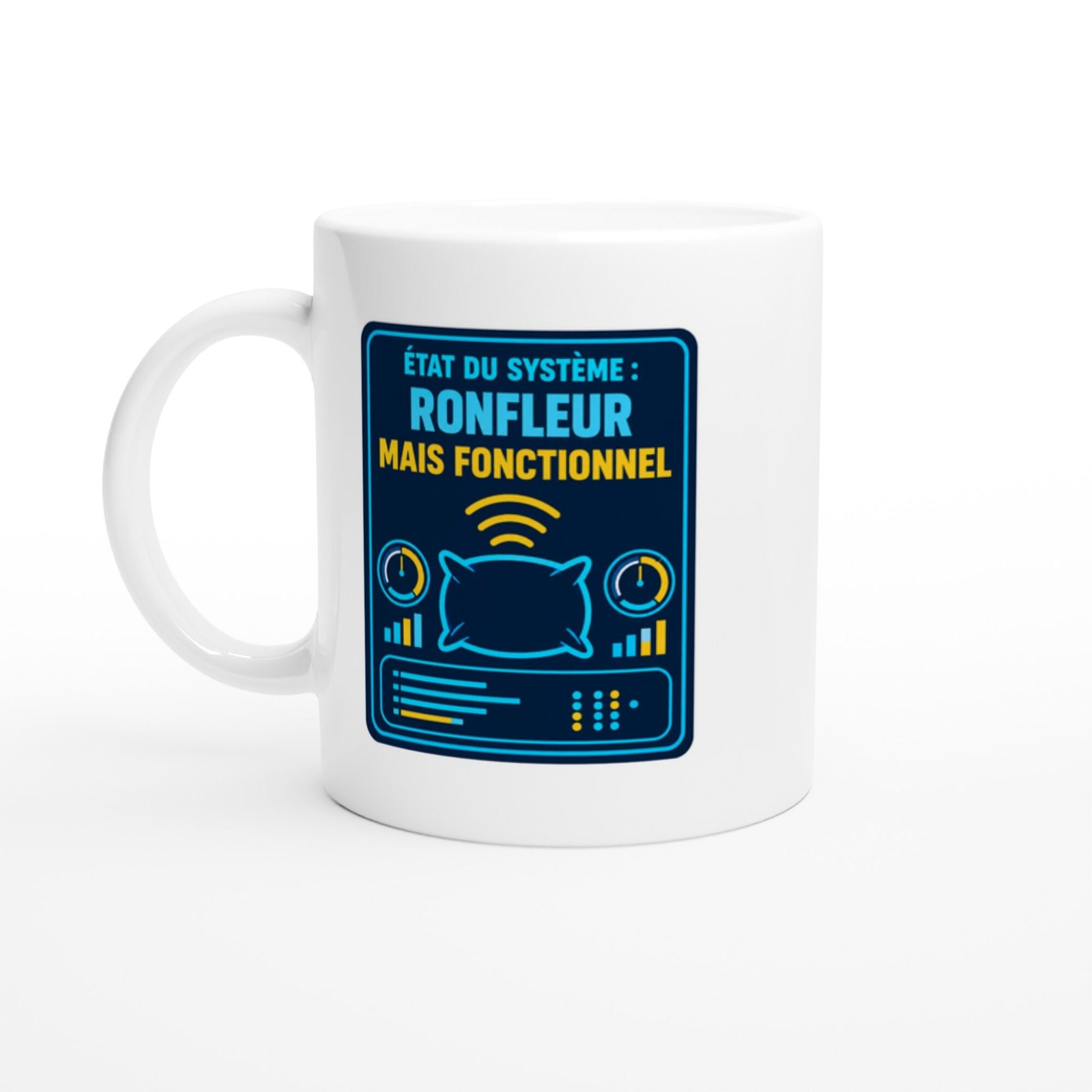 Mug État du Système Ronfleur Mais Fonctionnel