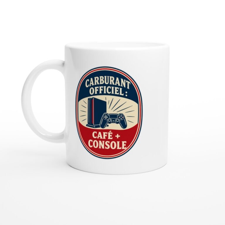 Mug Carburant Officiel Café + Console