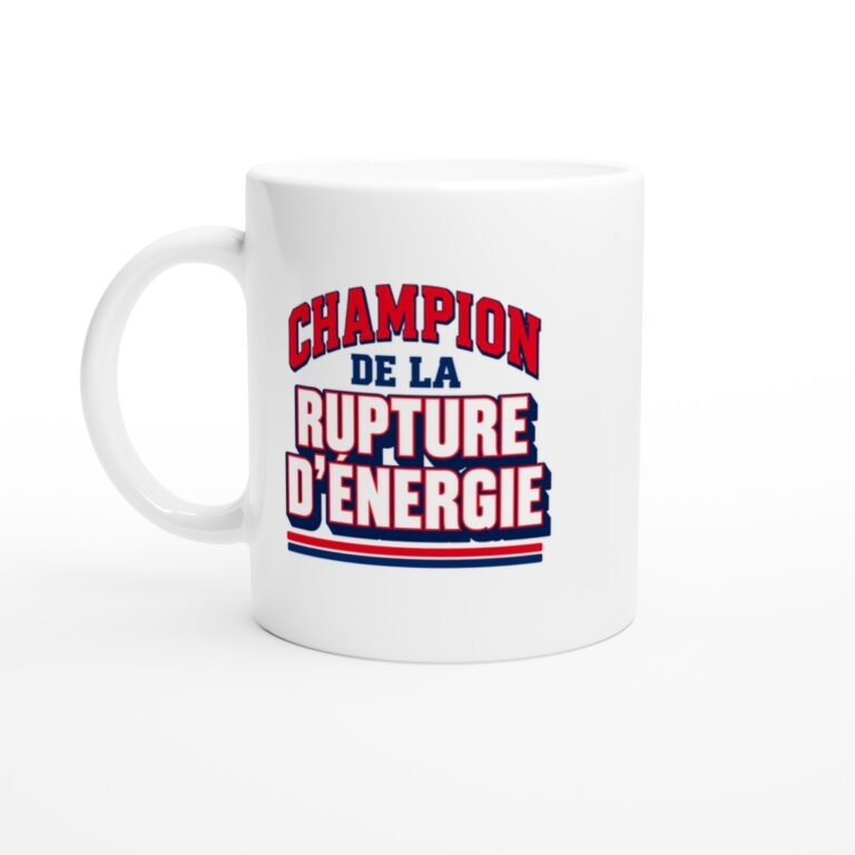 Mug Champion de la Rupture d'Énergie
