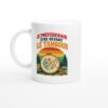 Mug Broderie Je Préférerais Être Devant Le Tambour