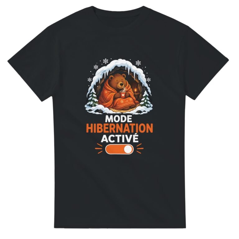 T shirt Mode Hibernation Activé