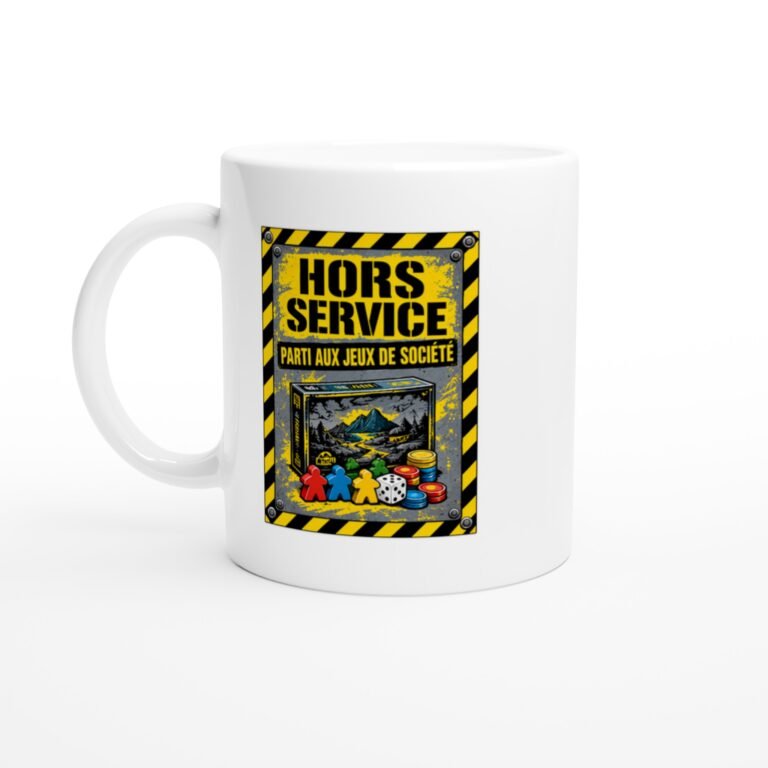 Mug Jeux De Société Hors Service Parti Aux Jeux De Société