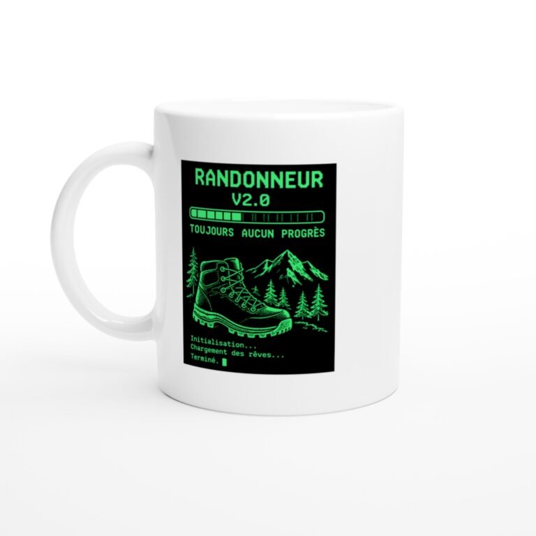 Mug Randonneur V2.0 Toujours Aucun Progrès