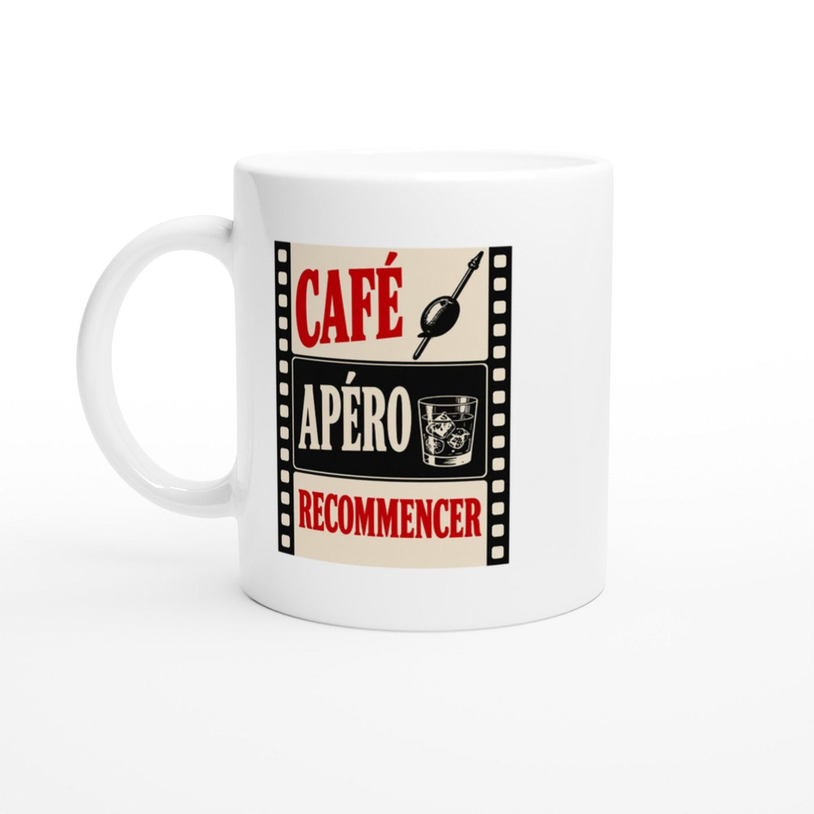 Mug Café Apéro Recommencer