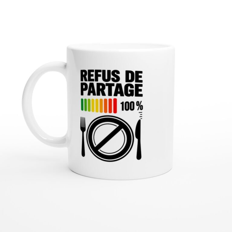 Mug Refus de Partage 100 pour cent