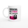 Mug Composition 60 % Fitness 40 % Bonnes Résolutions