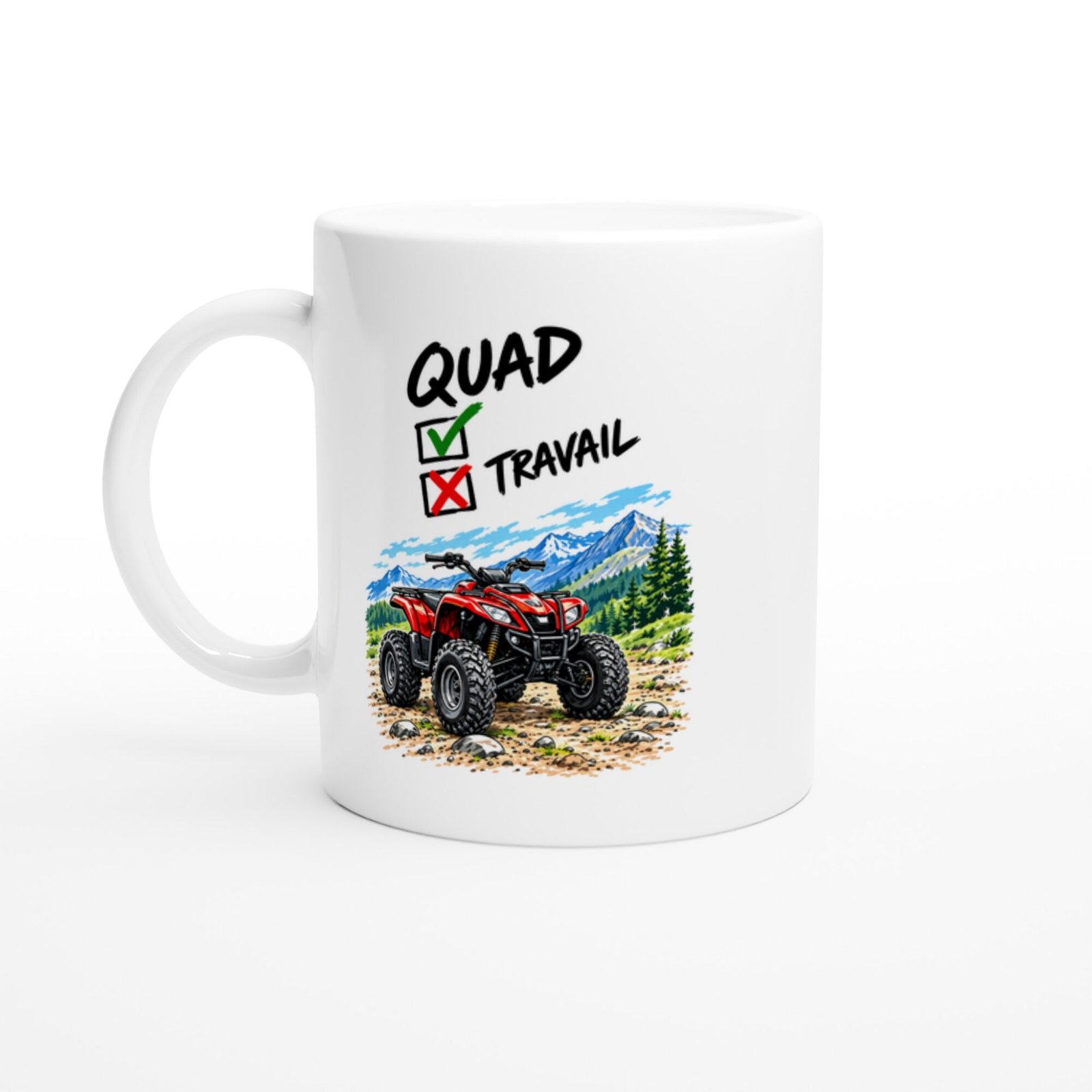 Mug Quad Travail