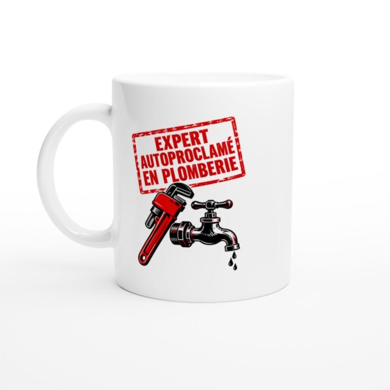 Mug Expert Autoproclamé En Plomberie