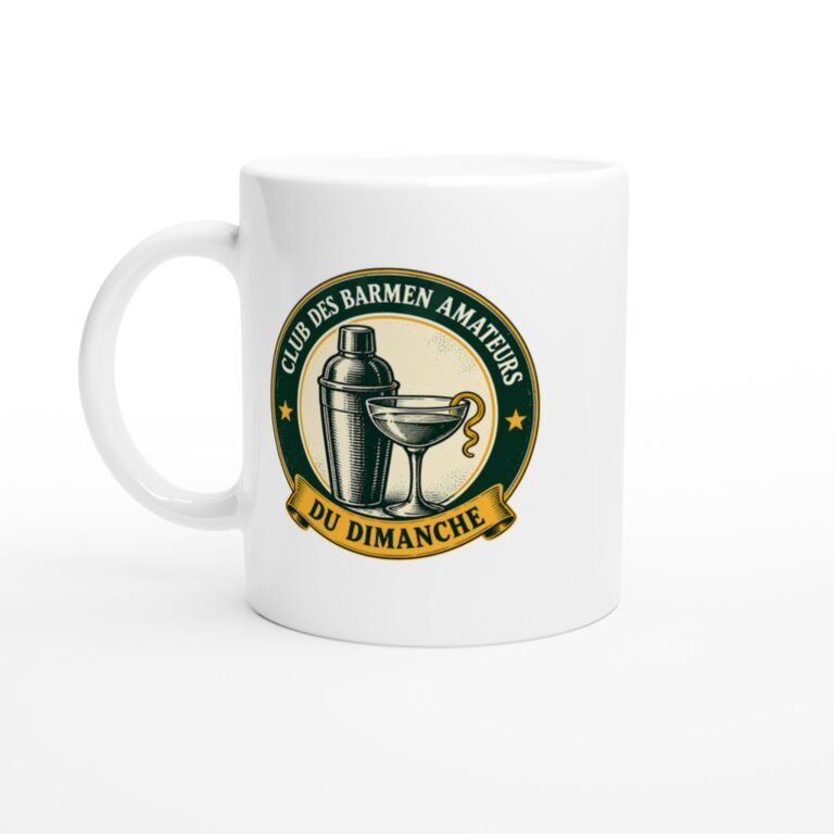 Mug Cocktail Club Des Barmen Amateurs Du Dimanche