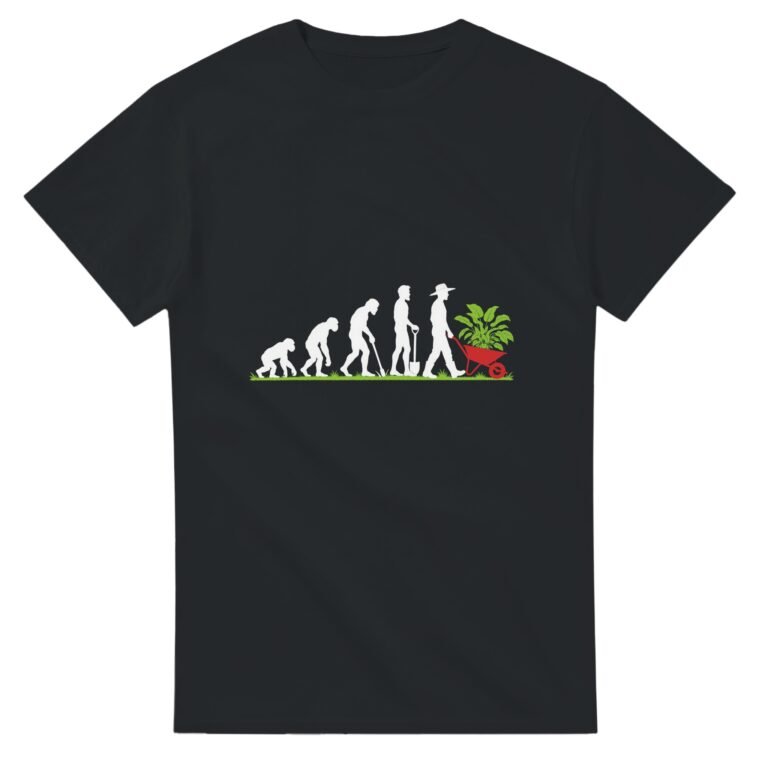 T shirt Jardinage Évolution