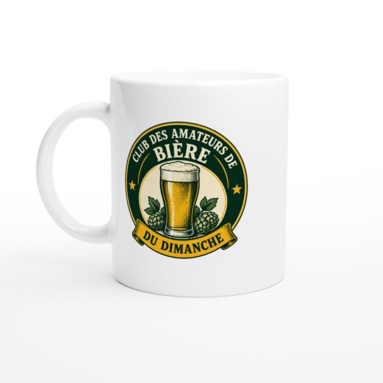 Mug Club Des Amateurs De Bière Du Dimanche