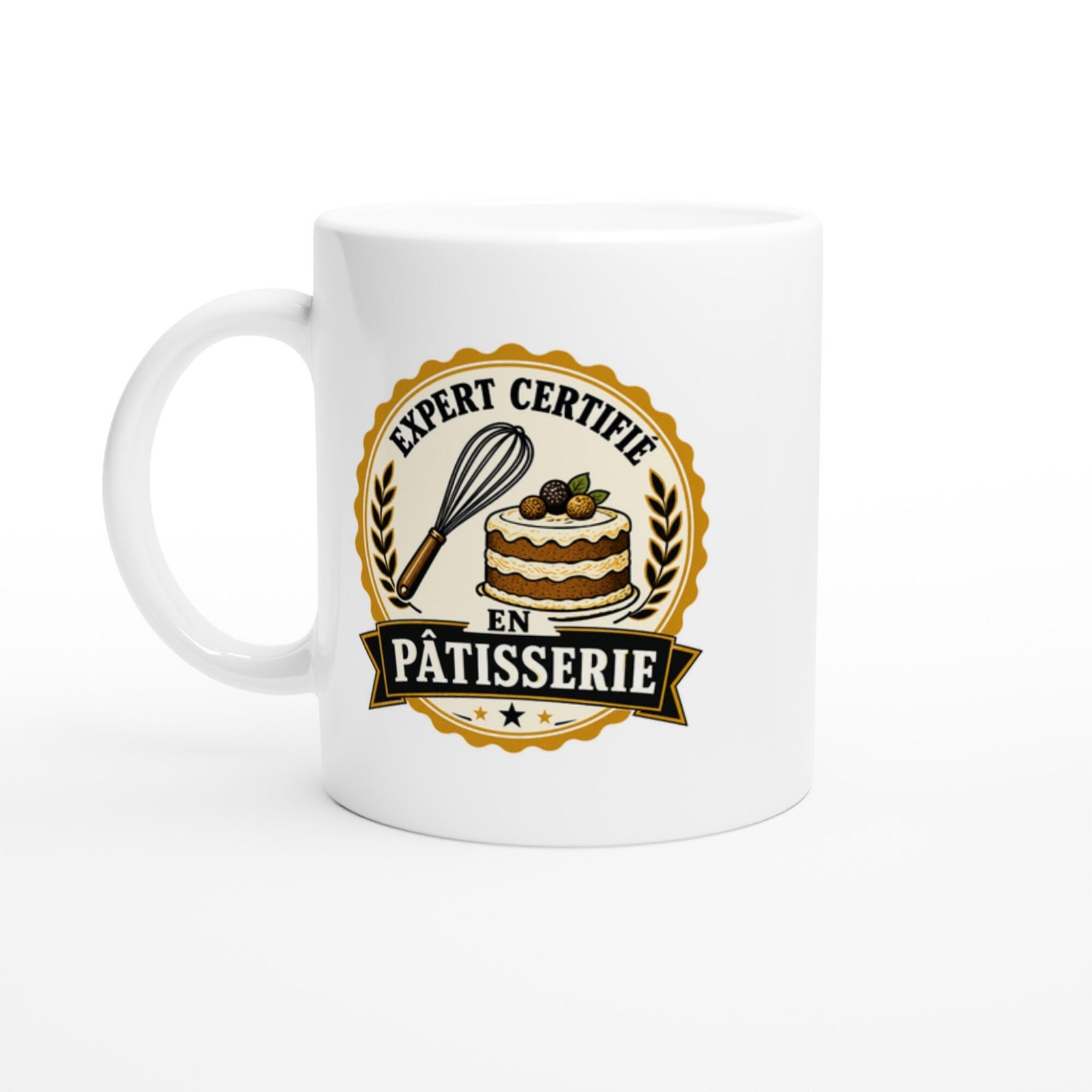 Mug Pâtisserie Expert Certifié En Pâtisserie