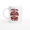 Mug J&rsquo;Peux Pas J&rsquo;Ai Jeux De Société