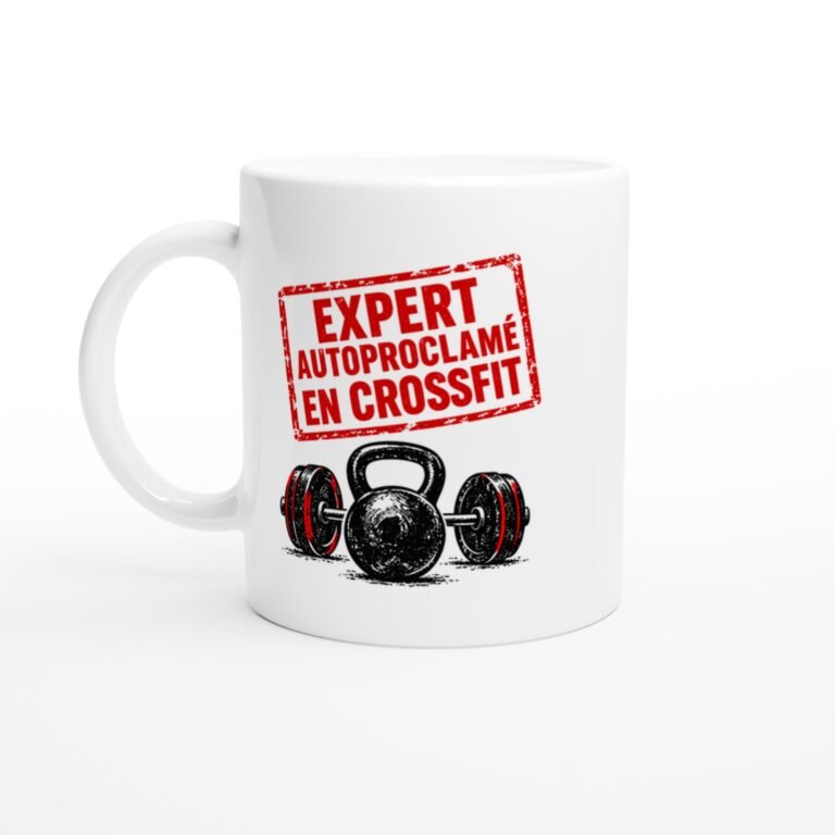 Mug Cross-Training Expert Autoproclamé En Crossfit