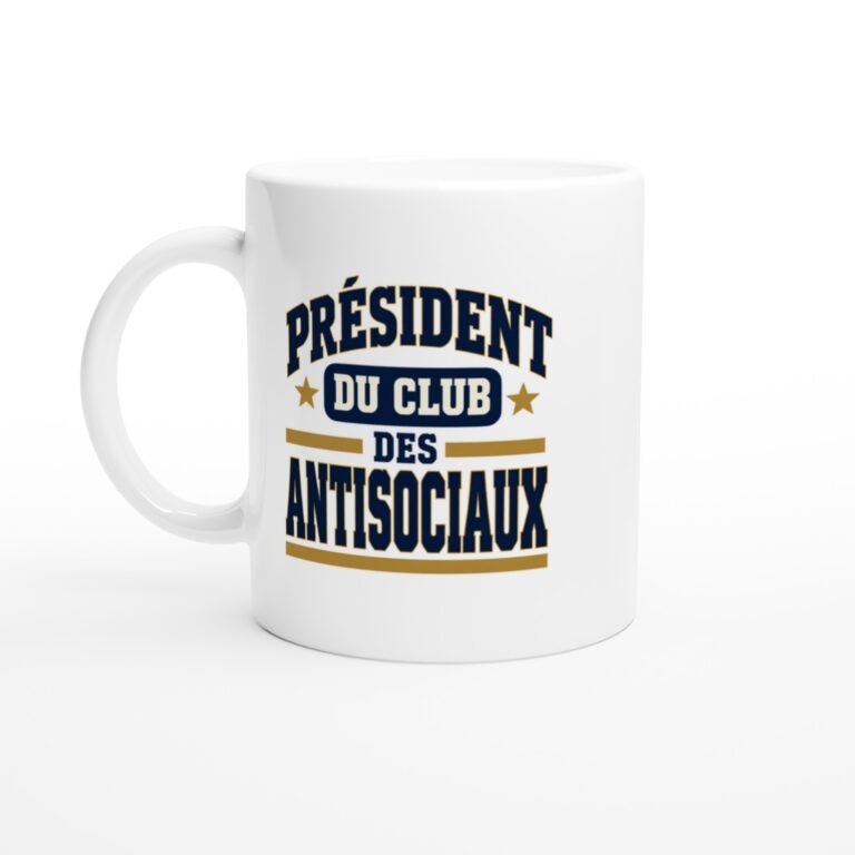 Mug Président du Club des Antisociaux