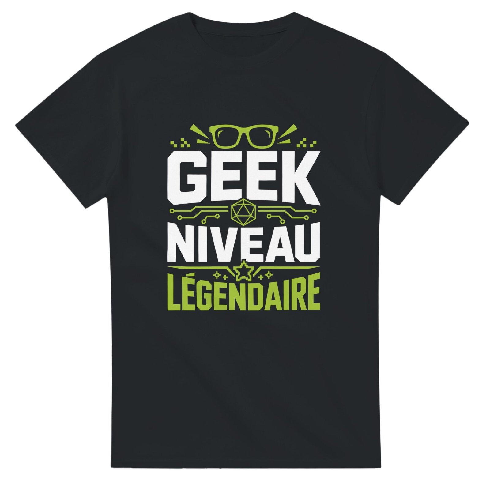 T shirt Geek Niveau Légendaire