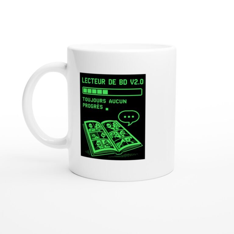 Mug Lecteur De BD V2.0 Toujours Aucun Progrès