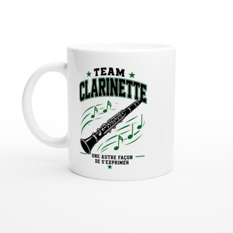 Mug Team Clarinette une Autre Façon de S'Exprimer