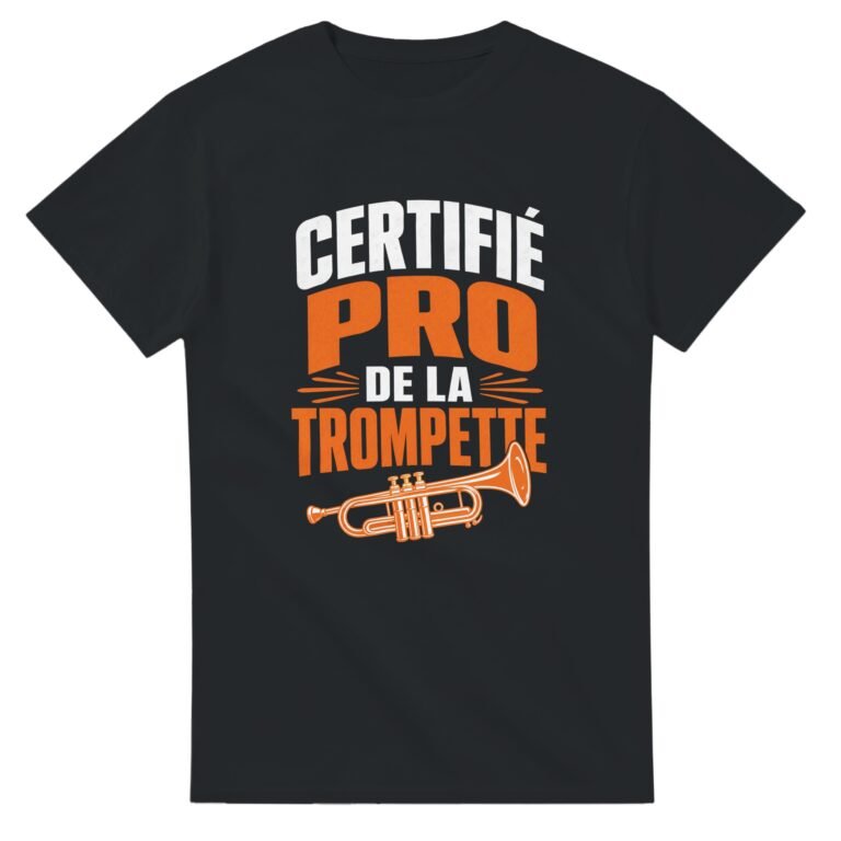 T shirt Certifié Pro de la Trompette