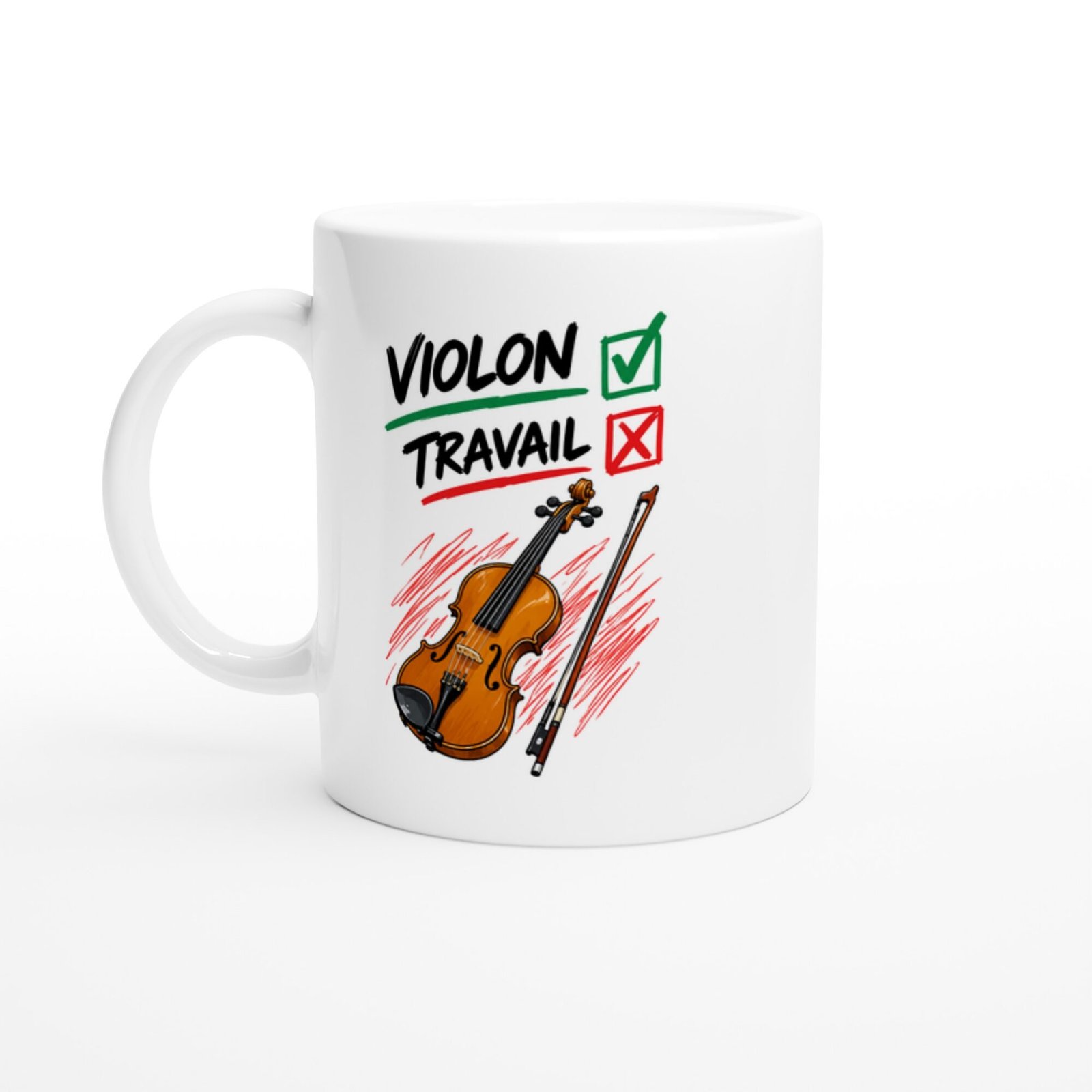 Mug Violon Travail