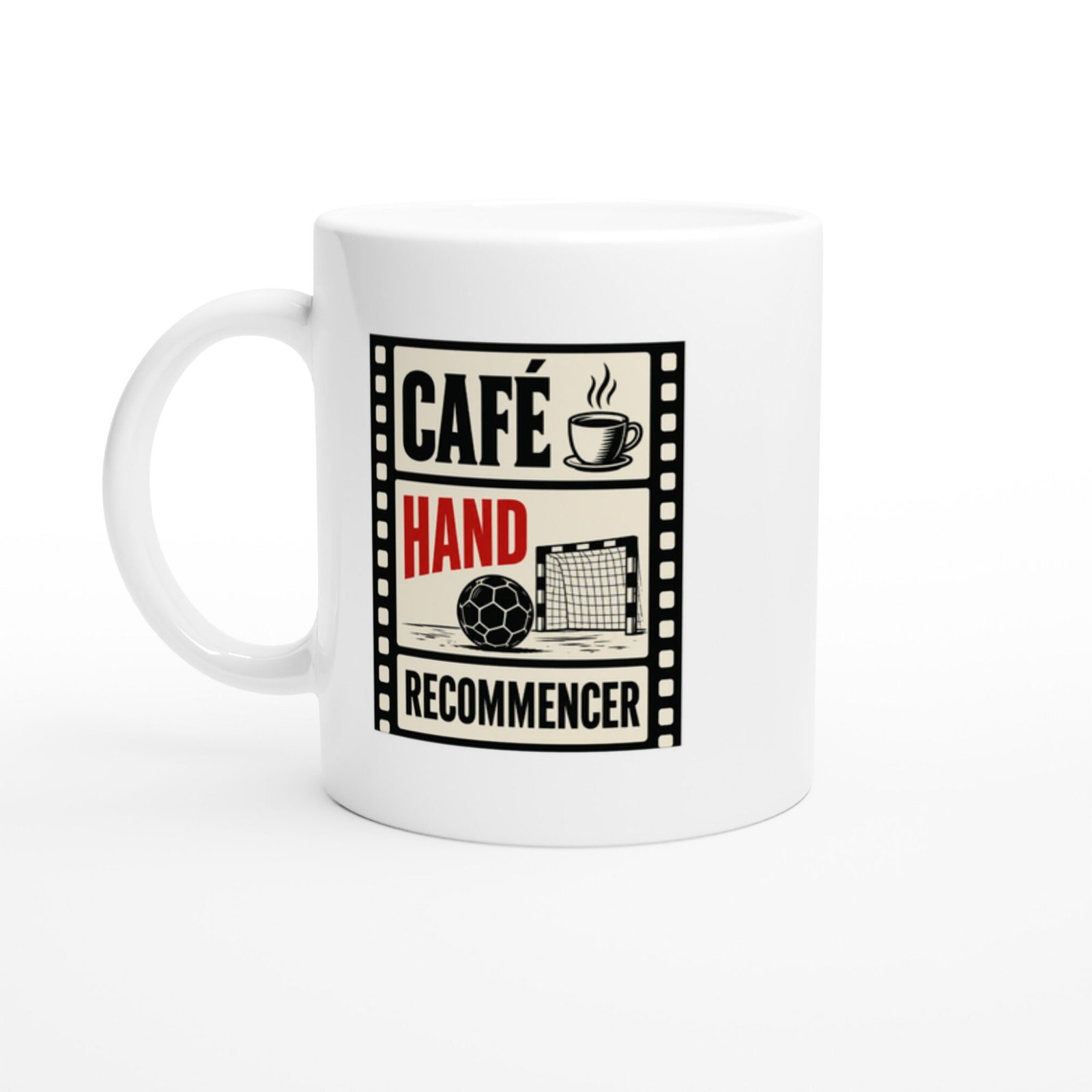 Mug Café Hand Recommencer