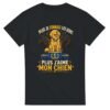 T shirt Plus Je Connais les Gens Plus J&rsquo;Aime Mon Chien