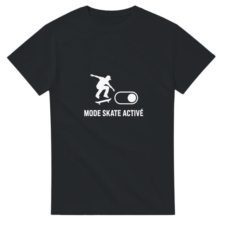 T shirt Mode Skate Activé