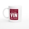 Mug Édition Limitée Option Vin Incluse