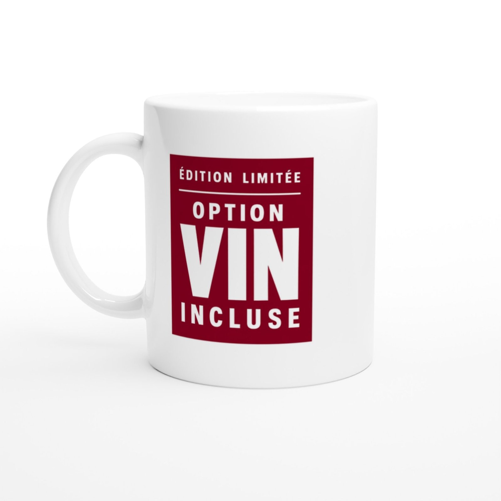 Mug Édition Limitée Option Vin Incluse