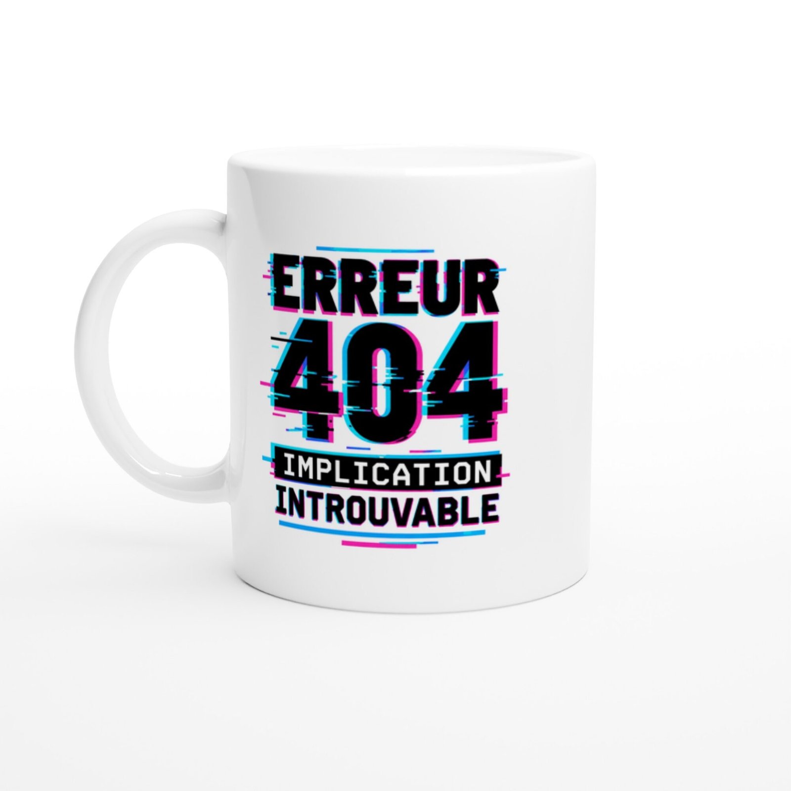 Mug Erreur 404 Implication Introuvable