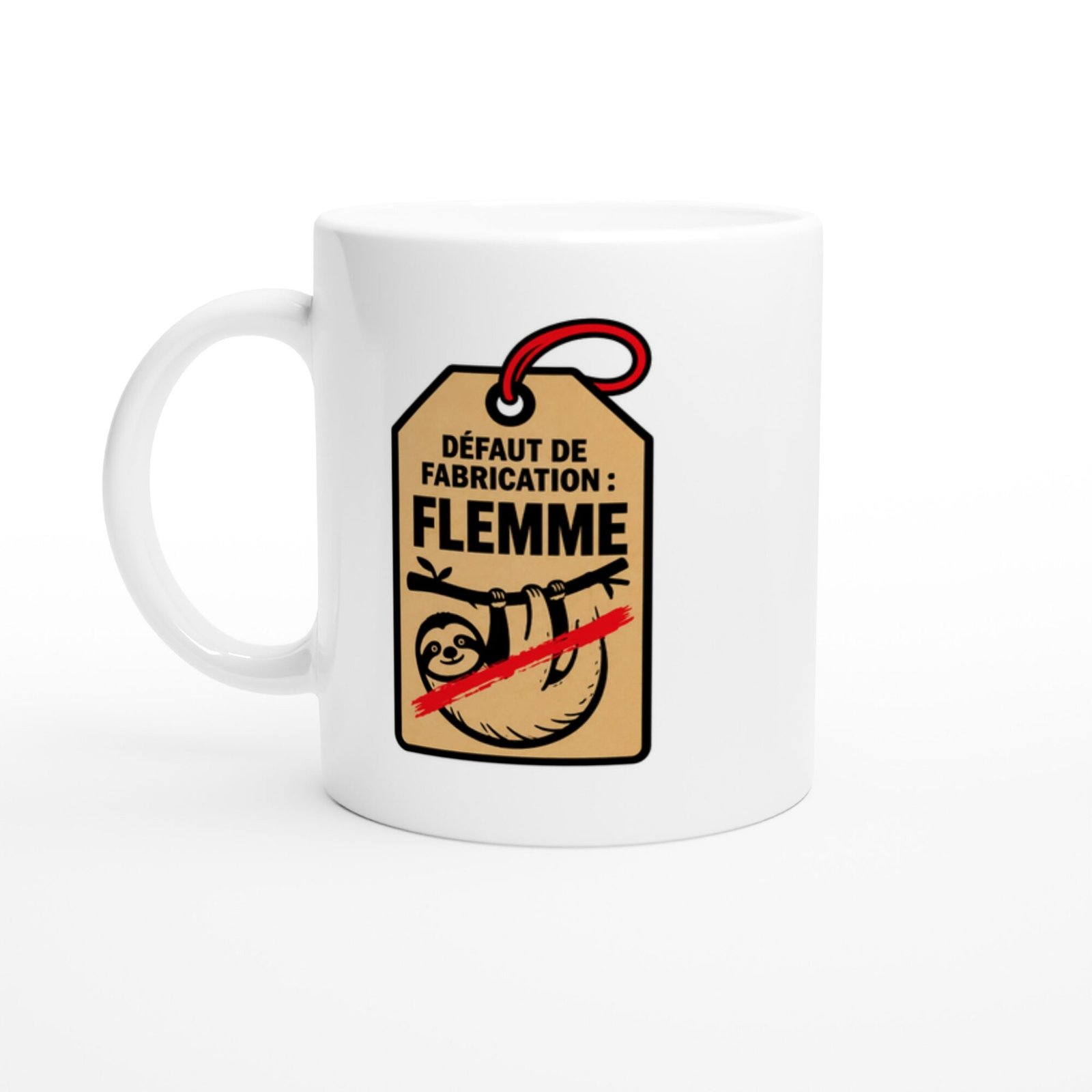 Mug Défaut de Fabrication Flemme