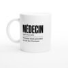 Mug Médecin Personne Dont Personne Ne Sait Lire l&rsquo;Écriture